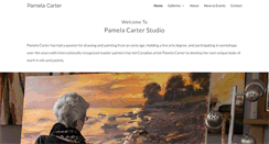 Desktop Screenshot of pamelacarterstudio.com